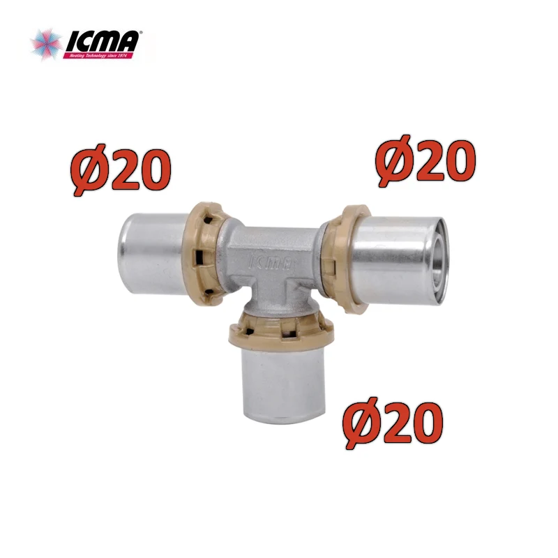 Raccord en T ICMA 406 - 20x20x20 SEMPITER®