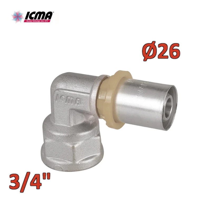 ICMA 405 - Coude femelle 3/4'' x 26 SEMPITER® raccord à sertir