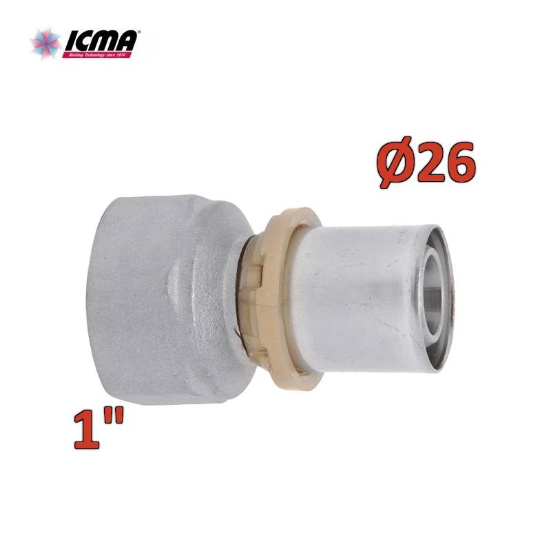 ICMA 401 - Raccord femelle droit à sertir 1''x26 SEMPITER®