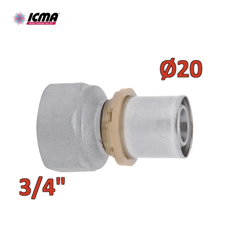 ICMA 401 - Raccord femelle droit à sertir 3/4'' x 20 SEMPITER®