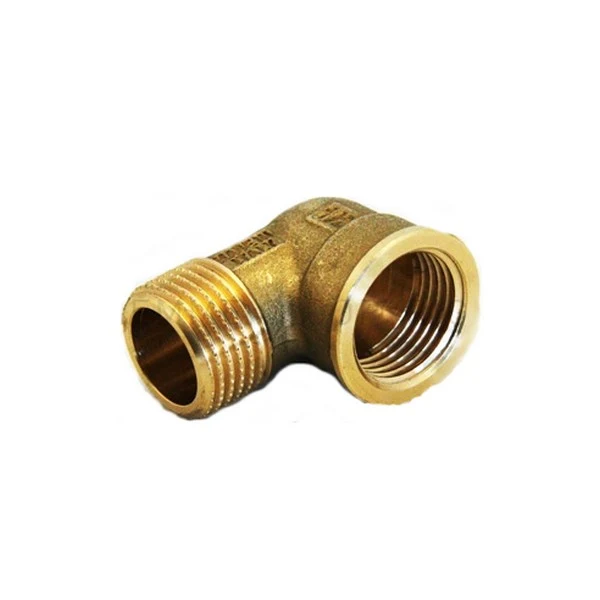 Coude en laiton 1''1/4 M-F - Eau et gaz