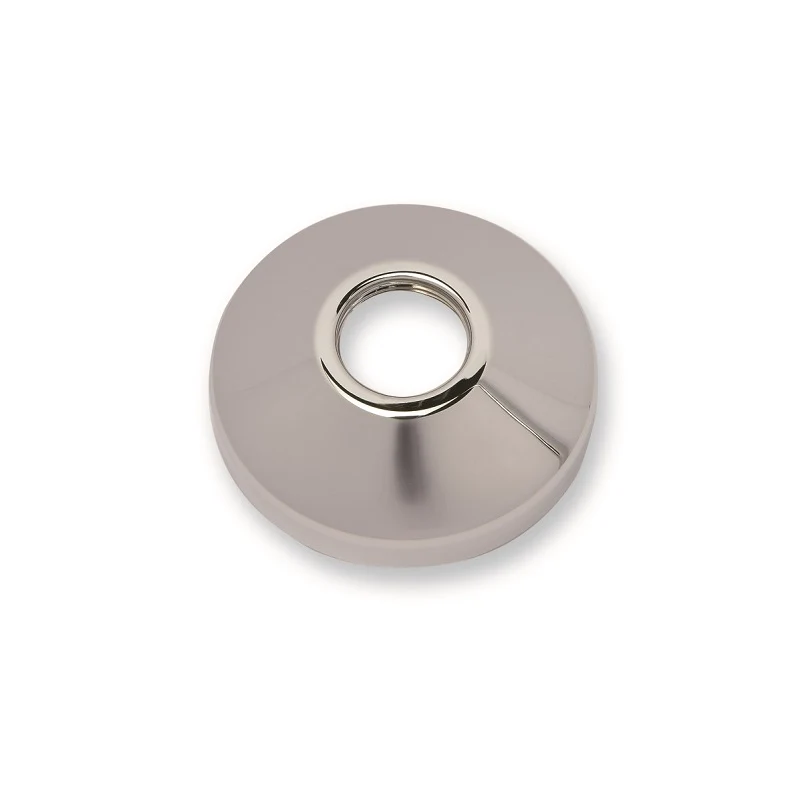 Rosace en laiton chromé Ø 80 x 25 mm (h) - filetage 3/4'' - robinet mural
