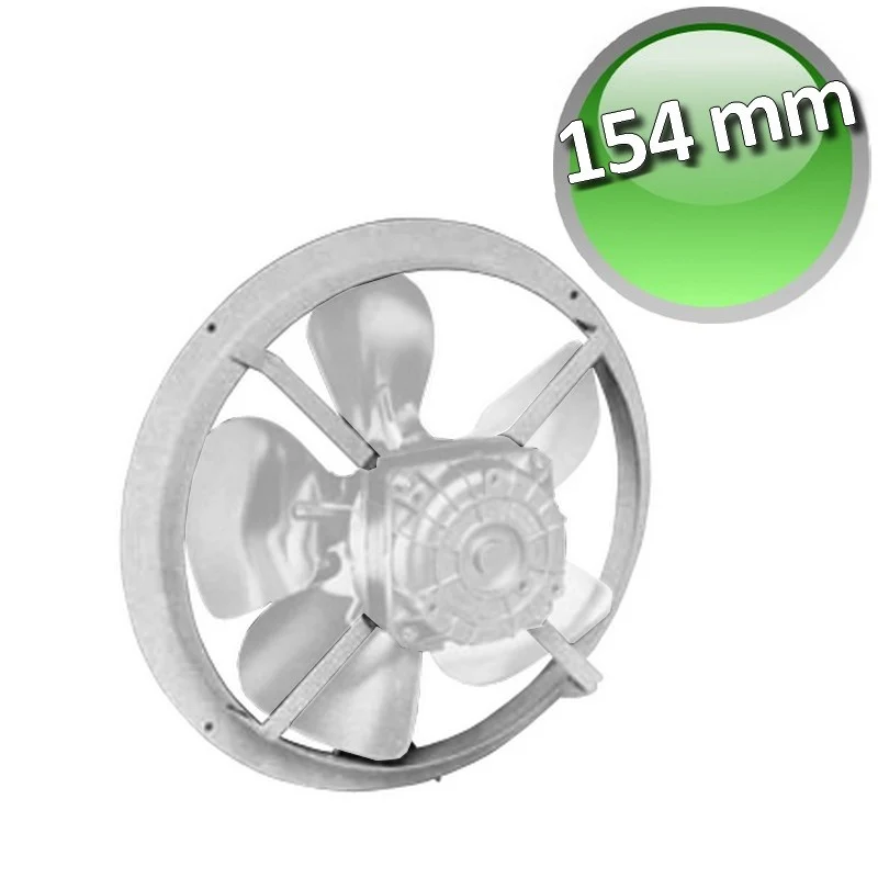 Buse pour ventilateur Ø 154 mm et moteur pentavalent 5 W