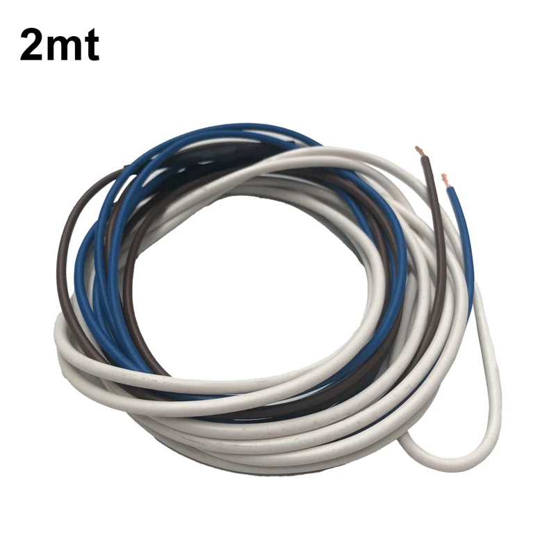 Câble chauffant antigel de 2 m, 15 W/m - Revêtement isolant en PVC