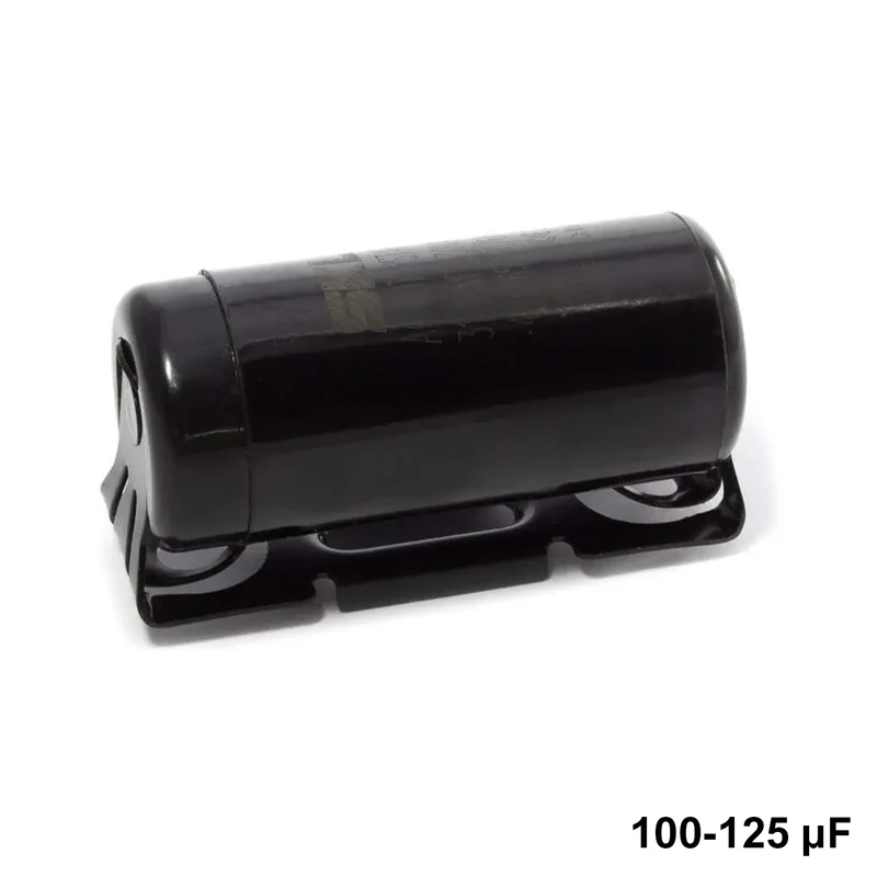 Condensateur de démarrage pour moteurs électriques 100 - 125 µF - 330 Vca - 50/60 Hz