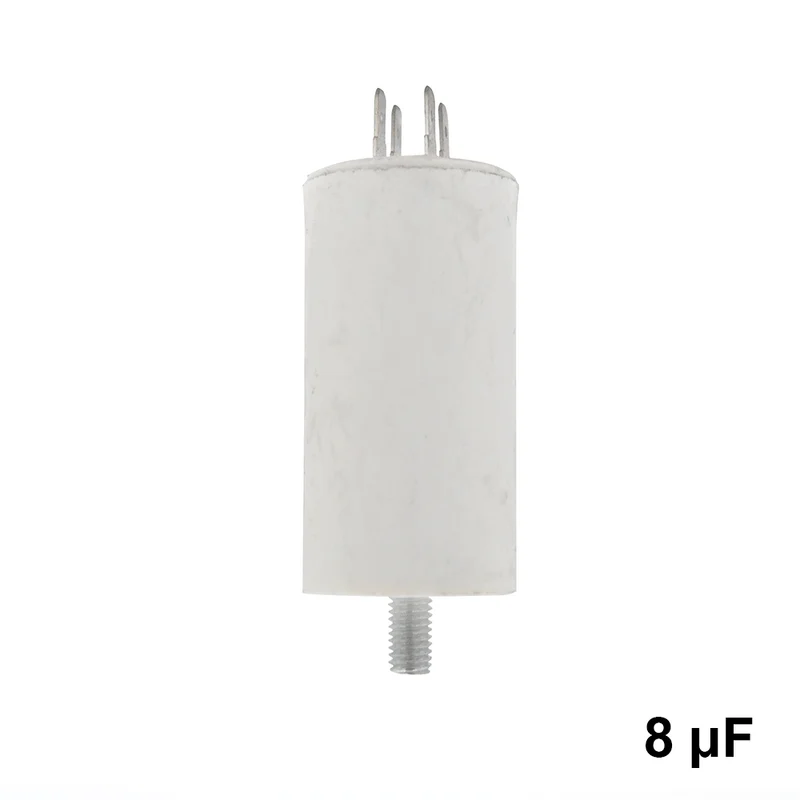 Condensateur de fonctionnement universel 8 µF - 440 Vca - 50/60 Hz