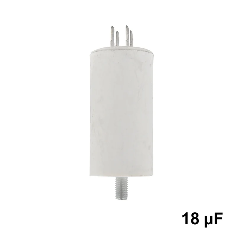 Condensateur de fonctionnement universel 18 µF - 440 Vca - 50/60 Hz