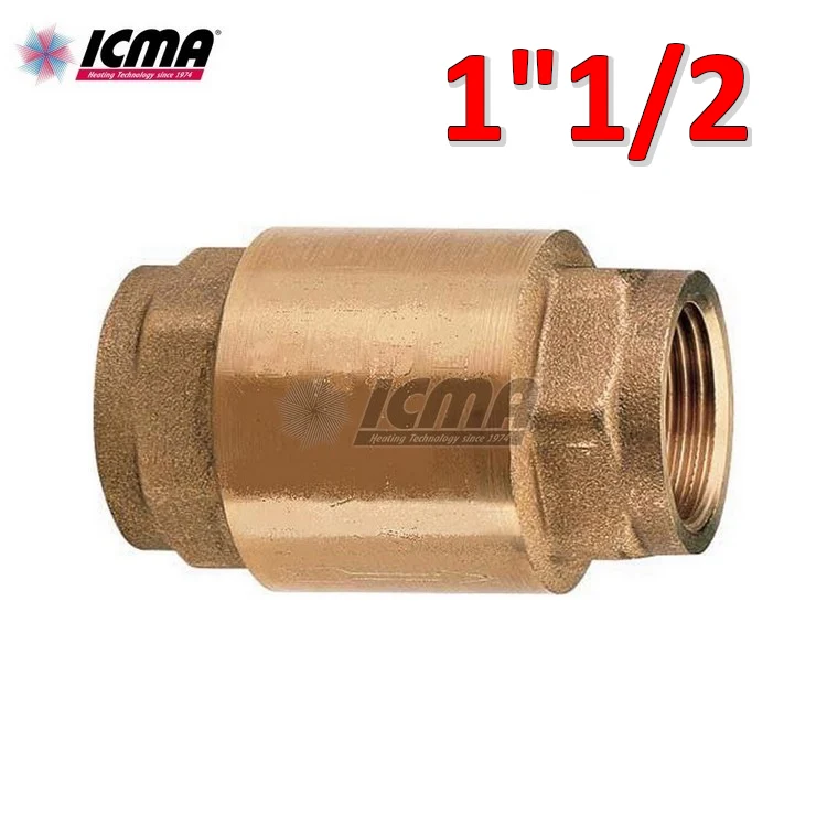 Clapet anti-retour MONDIAL 1''1/2" avec obturateur en laiton