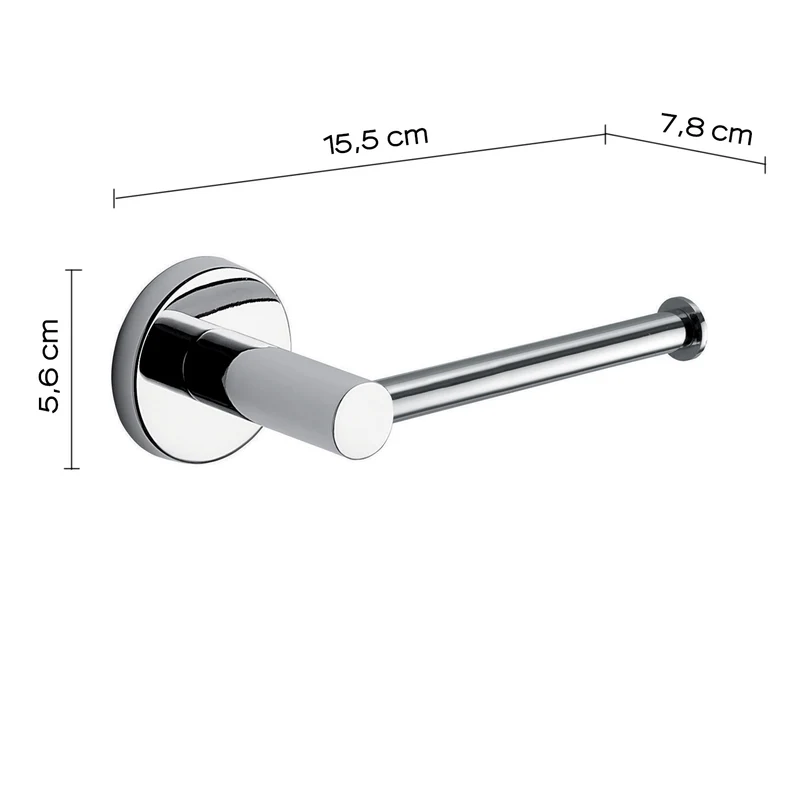 PORTE-ROULEAU DE PAPIER TOILETTE EN ACIER - FELCE GEDY FE29