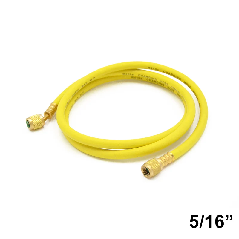 Tuyau flexible pour R410a R32 - 5/16 SAE, couleur jaune