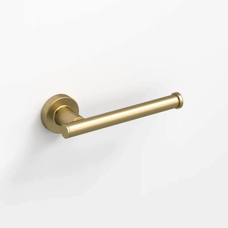 Sonia Tecno Project Spare/Open Toilet Roll Holder - Brushed Brass