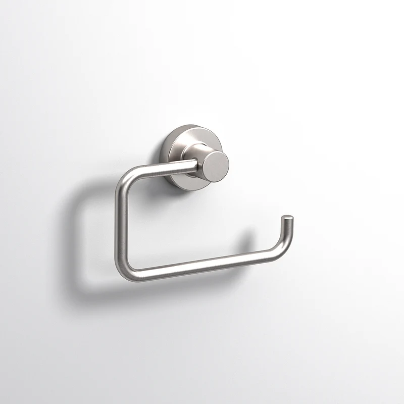 Sonia Tecno Project Open Toilet Roll Holder - Brushed Nickel