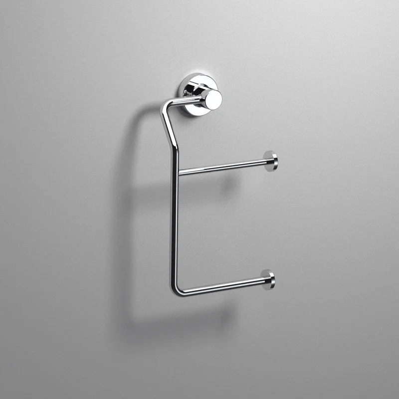 Sonia Tecno Project Double Toilet Roll Holder - Chrome
