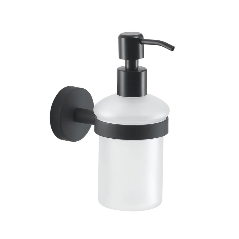 Gedy Eros Soap Dispenser - Matt Black