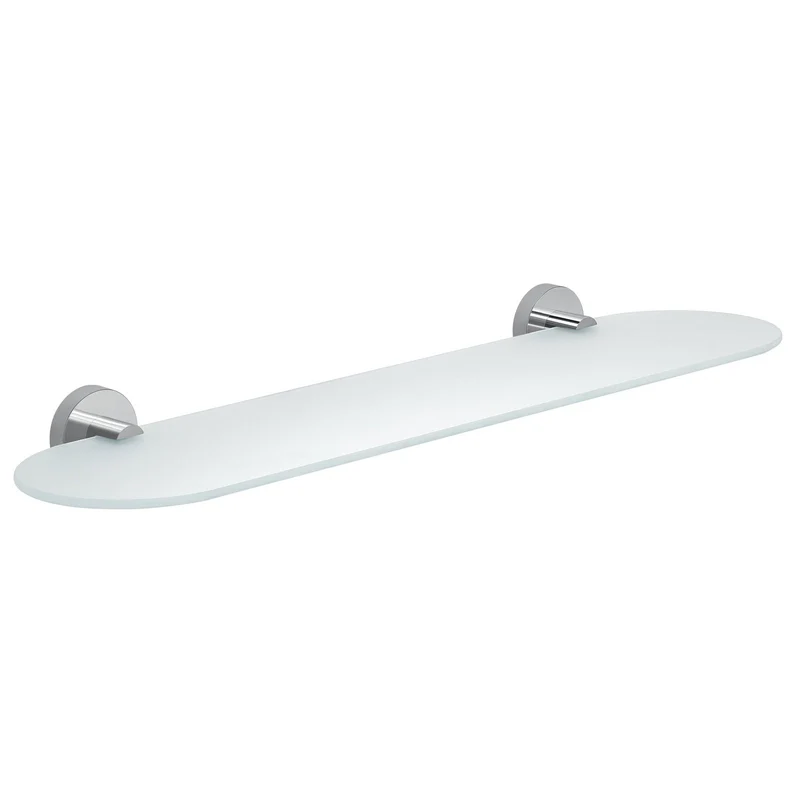 Gedy Eros Glass Shelf 60cm - Chrome