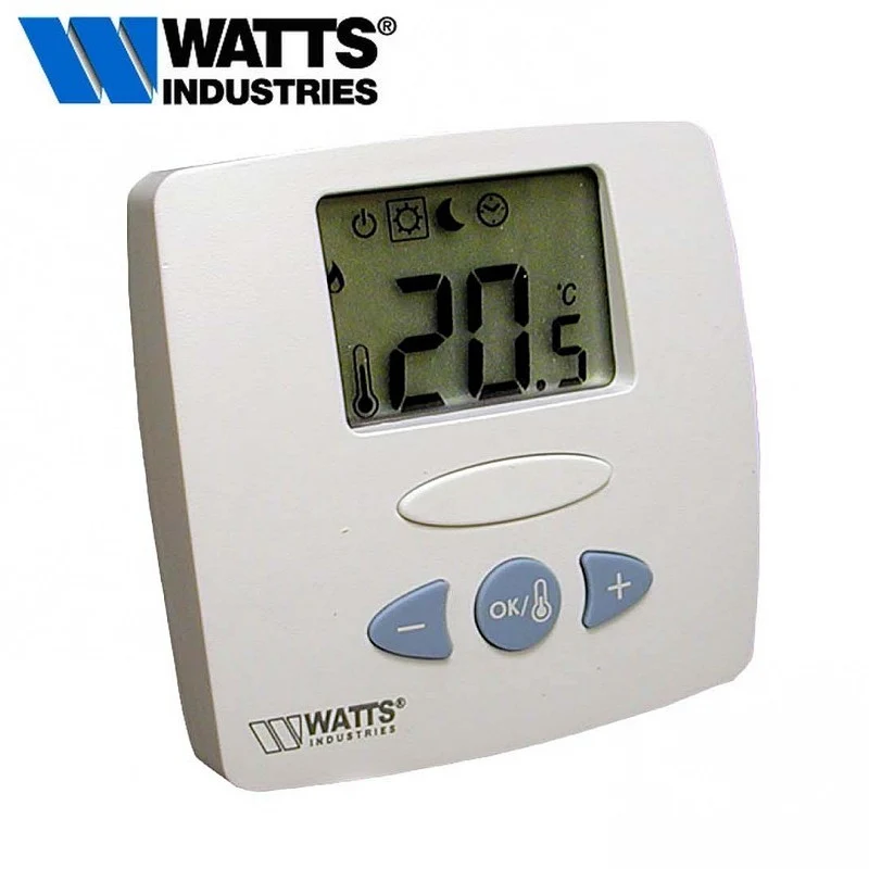 Thermostat d'ambiance numérique WATTS WFHT LCD 230 V