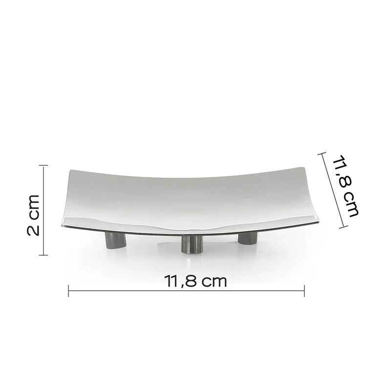 Porte-savon GEDY Nemesia - en acier inoxydable