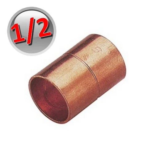 Manchon de soudure en cuivre de 1/2 po (12,7 mm)