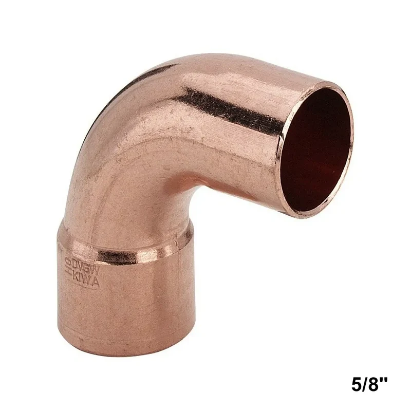 Soudure en cuivre MF coudée à 90° 5/8'' - 15,88 mm