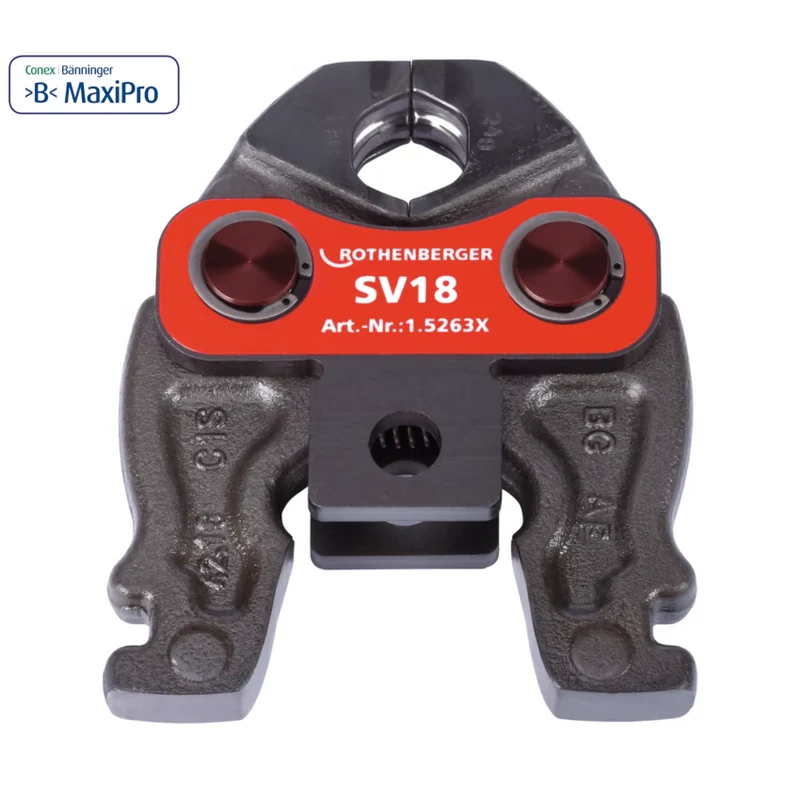 Jeu de 4 mâchoires COMPACT pour presse à cuivre et acier SV 15-18-22-28 mm