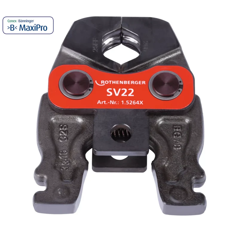 Jeu de 4 mâchoires COMPACT pour presse à cuivre et acier SV 15-18-22-28 mm