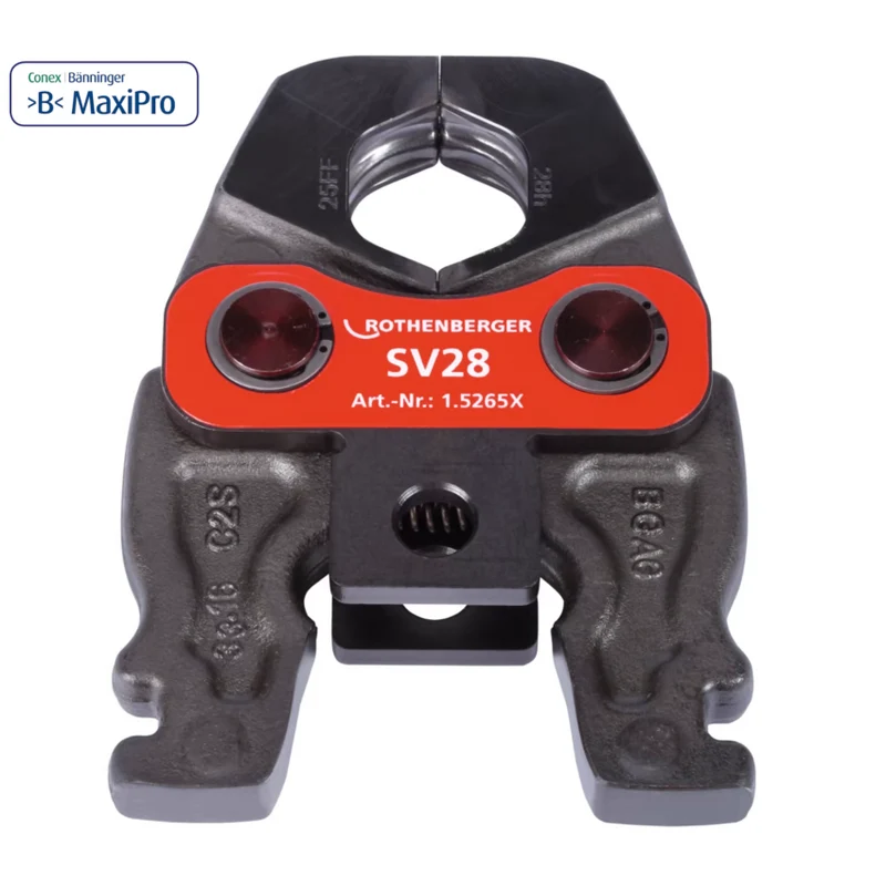 Jeu de 4 mâchoires COMPACT pour presse à cuivre et acier SV 15-18-22-28 mm