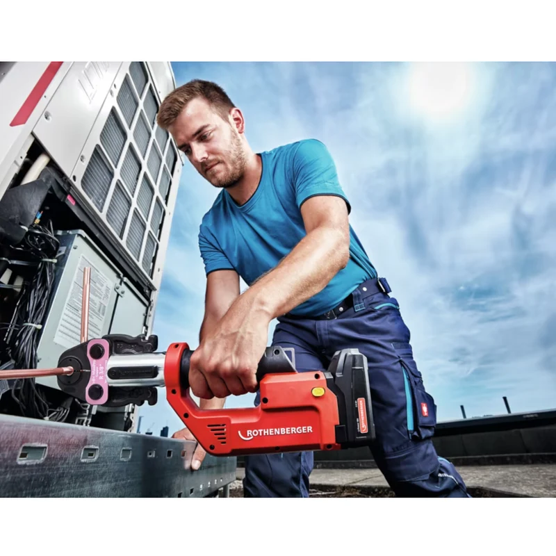 Presse à mâchoires compactes Rothenberger 5/8'' B Maxipro pour cuivre, climatisation