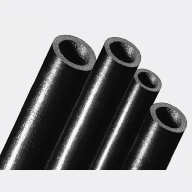 Tube d'isolation thermique résistant aux rayures en polyéthylène expansé, épaisseur 10 mm x diamètre intérieur 34 mm, longueur 2 m - POLISOLAN COATED PE80R