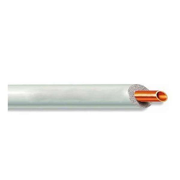 Tuyau de cuivre isolé de 6,35 mm (1/4") pour climatisation - prix au mètre