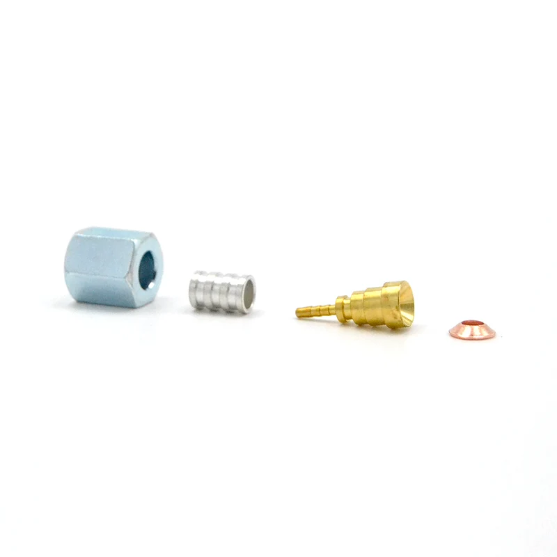 Raccord droit femelle SAE 1/4'' pour tube capillaire thermoplastique Ø 2,0 x 5,9 mm