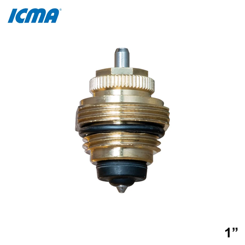 Insert thermostatique de remplacement ICMA 1" - pour collecteurs en laiton et en acier inoxydable dans les systèmes de chauffage au sol