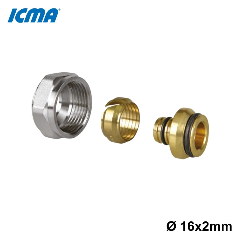 Raccord collecteur ICMA 119 Eurocone pour tuyau multicouche Ø 16x2 mm