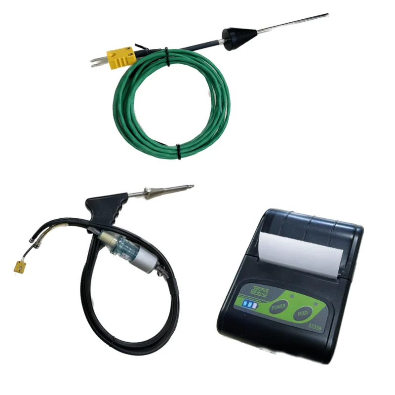 Analyseur de combustion Boston X avec 2 cellules O2+CO et imprimante Bluetooth