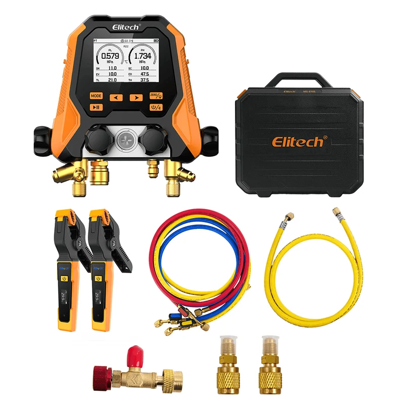 Collecteur numérique intelligent à 4 voies Elitech MS-870S