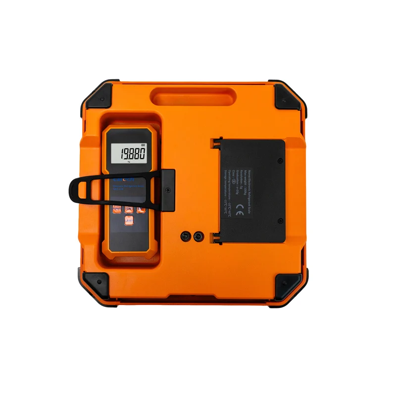 Balance numérique sans fil SRC-510 100 kg pour gaz réfrigérant avec solénoïde