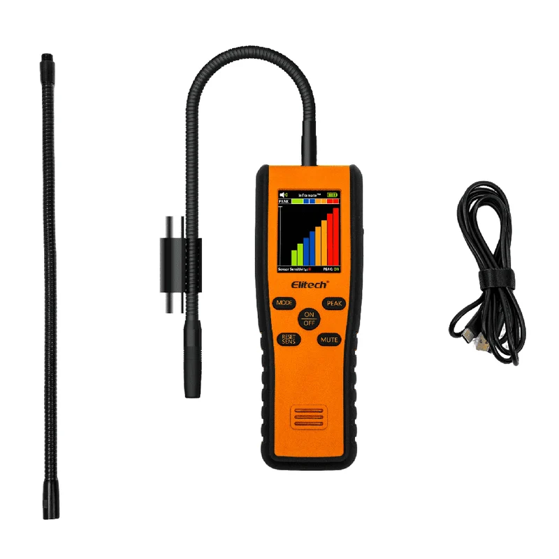 Détecteur électronique de fuite de gaz réfrigérant INFRAMATE-D Elitech 4 gr/y