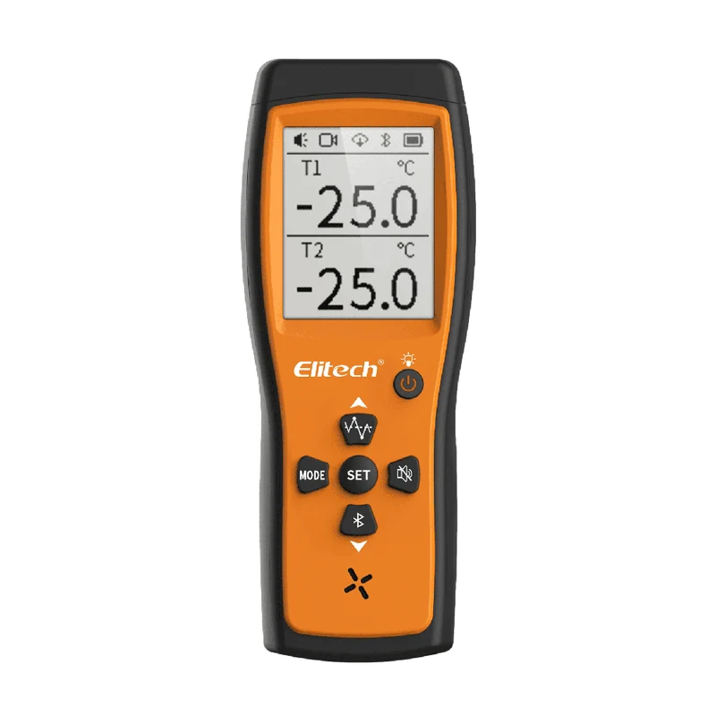 Thermomètre numérique à double sonde Elitech ICT-220 avec 2 lectures