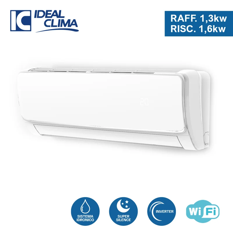 Comfosplit Ikaro HI-WALL inverter 250 COOL. 1,3 KW - CHAUFFAGE 1,6 KW Ventilo-convecteur