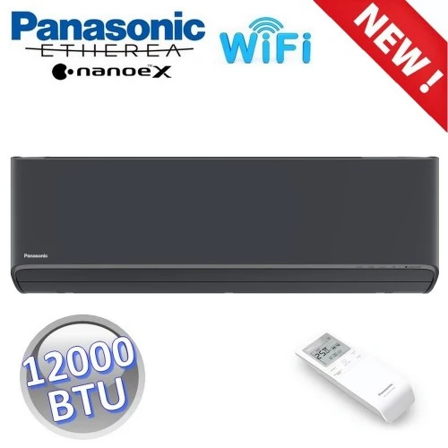 Unité intérieure Panasonic ETHEREA Z 9 000 BTU noir graphite R32 Wi-Fi NanoeX — CS-XZ25ZKEW-H