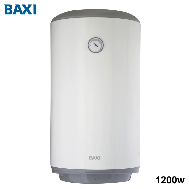Chauffe-eau électrique vertical BAXI MUST+ V550 50 L, garantie de 5 ans