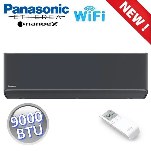 Unité intérieure Panasonic ETHEREA Z 7 000 BTU argent R32 Wi-Fi NanoeX — CS-XZ20ZKEW