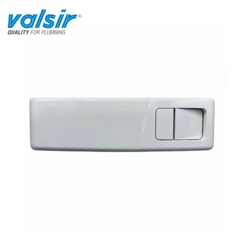 Couvercle de remplacement avec 2 boutons mécaniques pour réservoir externe Valsir Corallo3