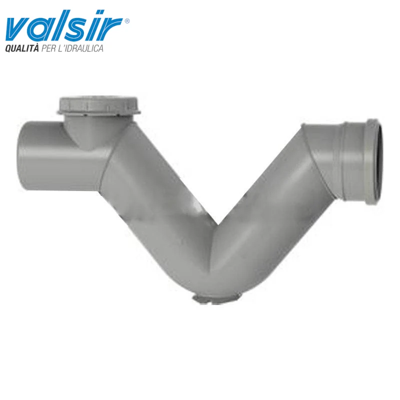 Siphon Valsir PP3 Firenze pour tuyaux d'évacuation D110 mm L315 mm
