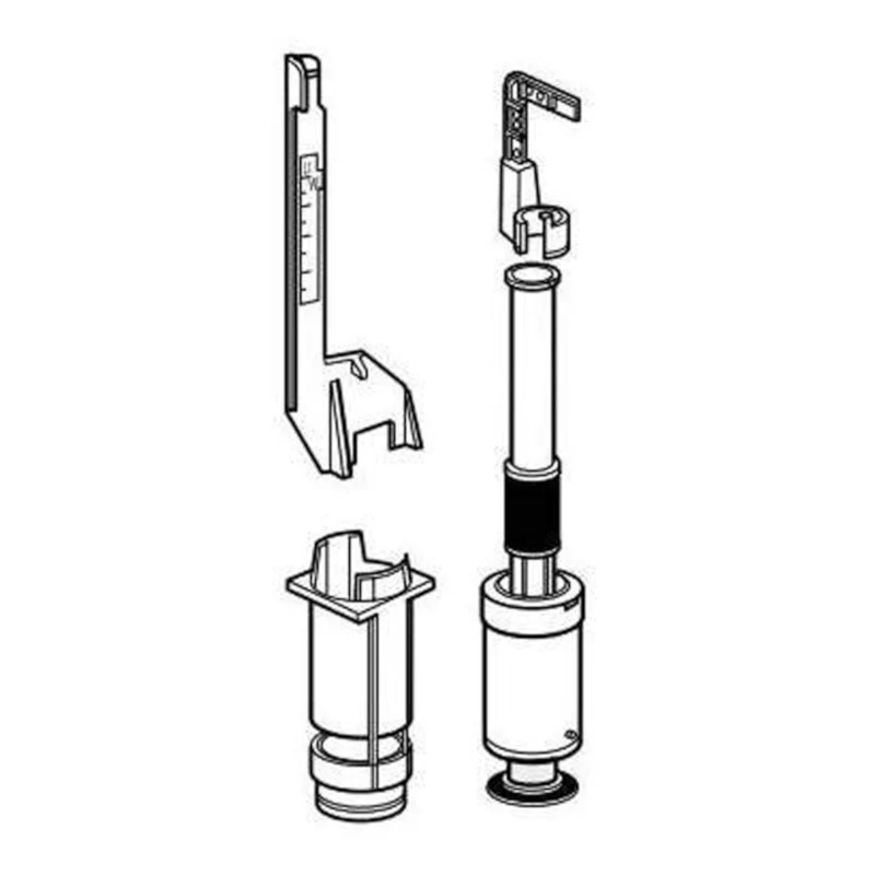 Kit de remplacement de soupape pour réservoir de toilette encastré Medusa 1994-2008