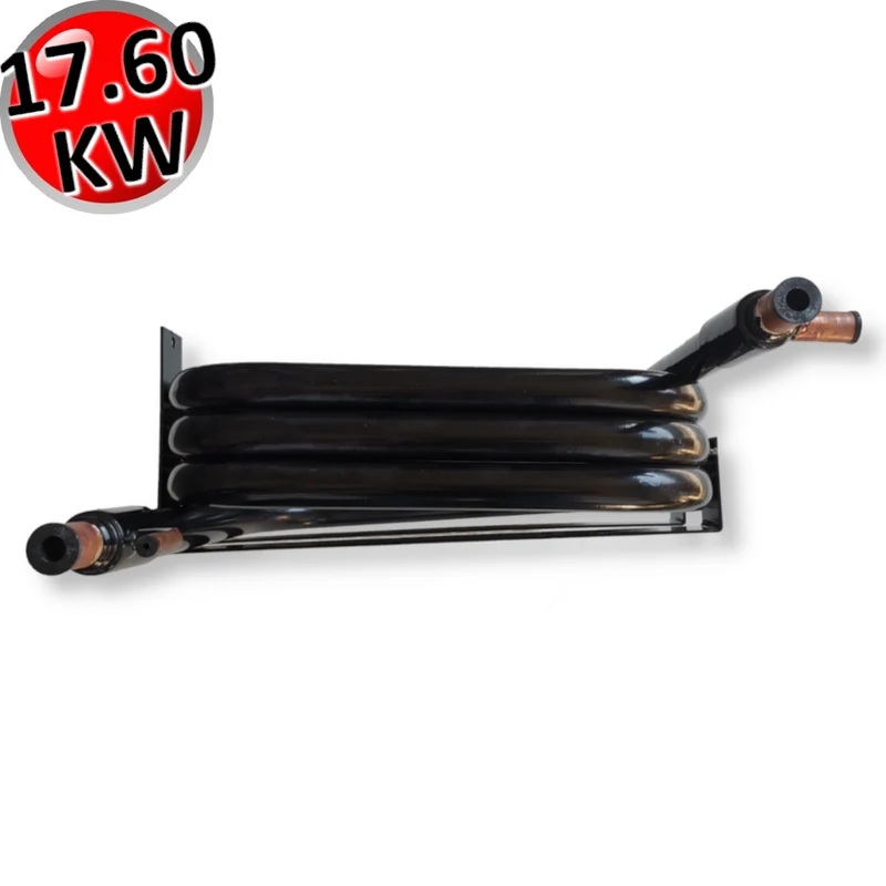 Condenseur d'eau coaxial de 17,60 kW pour systèmes frigorifiques