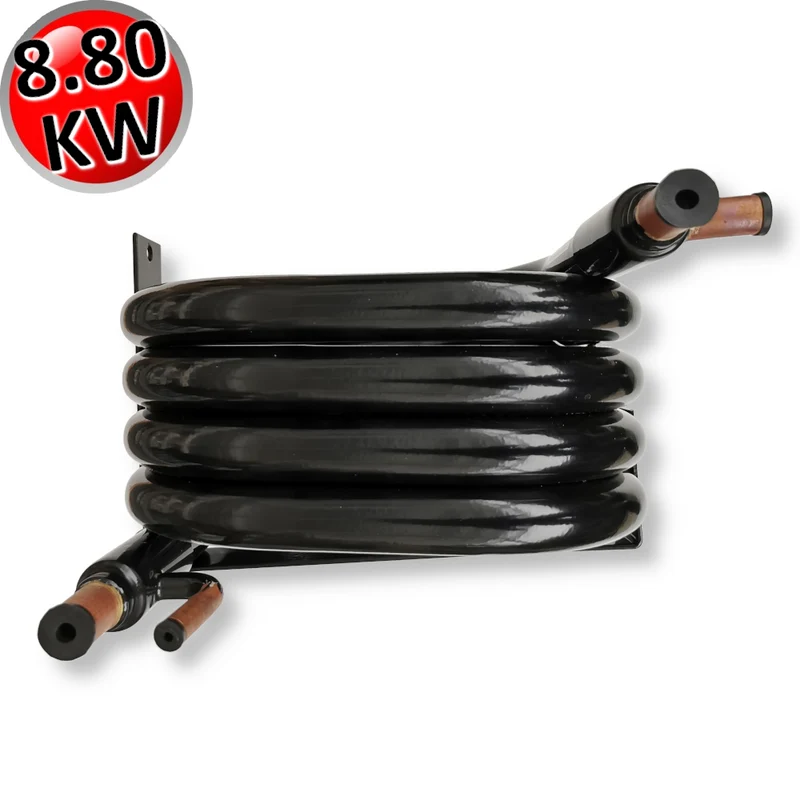 Condenseur d'eau coaxial de 8,80 kW pour systèmes frigorifiques