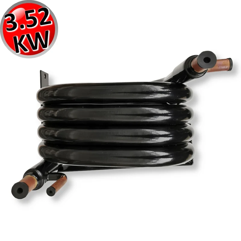 Condenseur d'eau coaxial de 3,52 kW pour systèmes frigorifiques