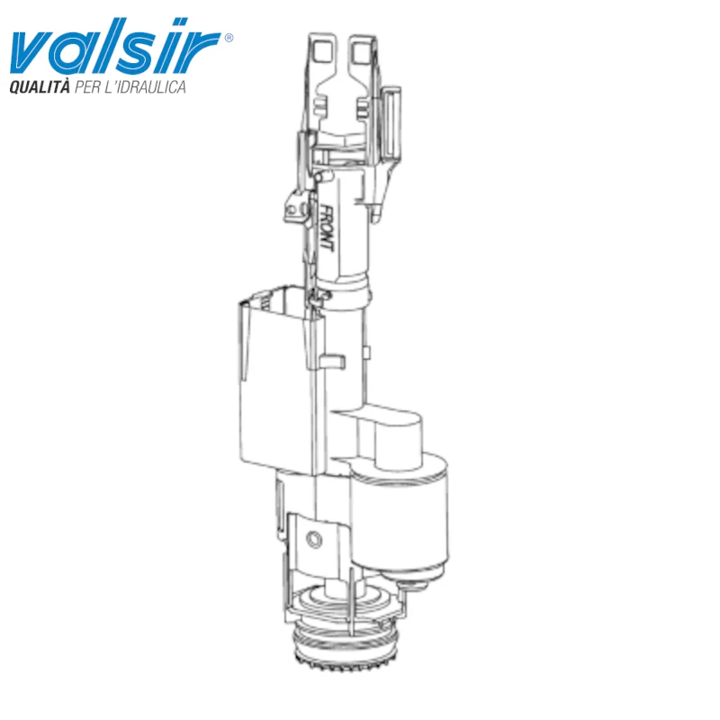Vanne Tropea 3/S avec purge Valsir