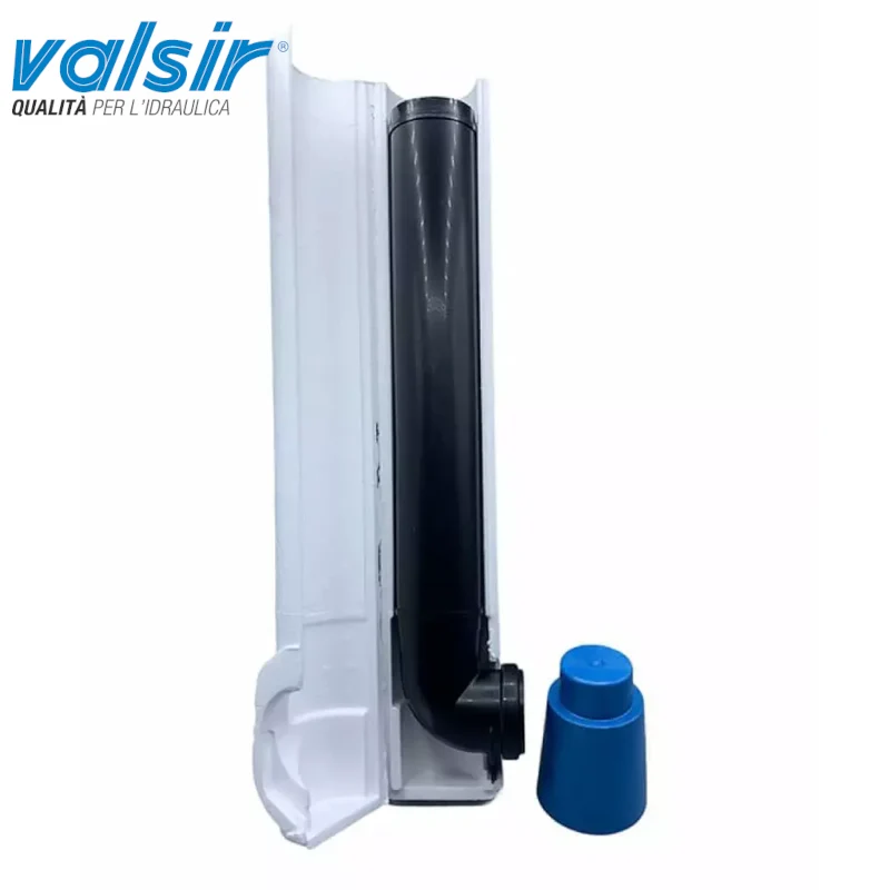 Kit de tuyau de rinçage Valsir Tropea 3, diamètre 56, longueur 375 mm