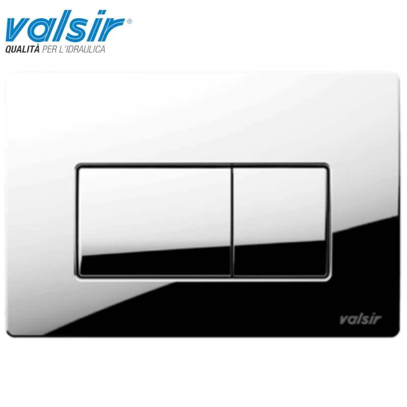 PLAQUE DE RÉSERVOIR MÉCANIQUE VALSIR P1, CHROME POLI